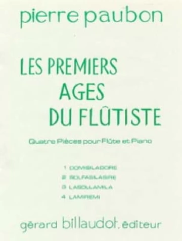 Les premiers ages du flûtiste Visual